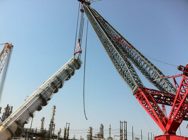 coker_unit_derrick_lift